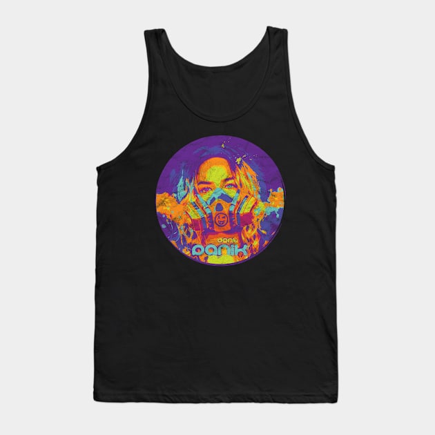 Don't Panic Tank Top by ArtlifeDesigns